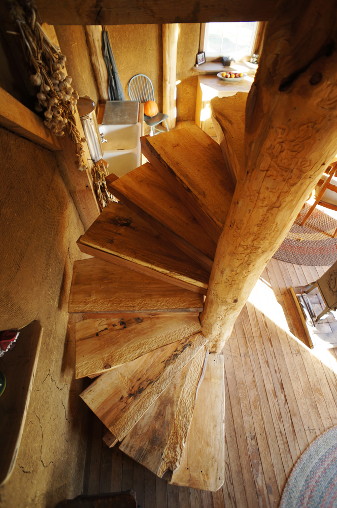 DIY Wooden Spiral Staircase Design How We Built It The Year of Mud